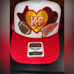 Kansas City Lover Trucker Hat Otto Brand #Taylorsbf #Chiefs